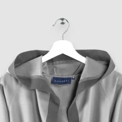 Accappatoio in Microfibra Antracite Grigio - Milano - Perfetto per Sport e Viaggi