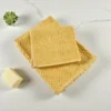 Asciugamani Gabel Salvador in spugna - set 1+1 viso e ospite giallo oro