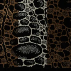 Asciugamano e ospite Bagno Lusso Carrara Ocean animalier bruciato