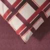 Bassetti completo copripiumino matrimoniale in cotone CHECK R1