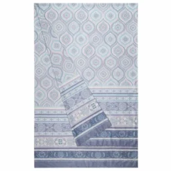 Bassetti Granfoulard Hanbury C1 - Eleganza Damascata Grigio e Blu Quarzo