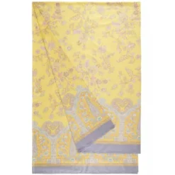 Bassetti Granfoulard Telo arredo Indian Roses Y1 fantasia cachemire giallo