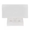 Borbonese completo lettino con sponde in percalle ricamato OP KIDS rosa