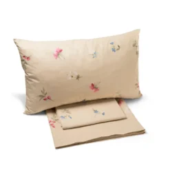 CALEFFI | Completo Lenzuola matrimoniale 100% cotone Floral