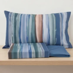Completo copripiumone Bassetti Extension B1 Azzurro Singolo