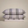 Completo copripiumone matrimoniale Bassetti Bright a righe 41