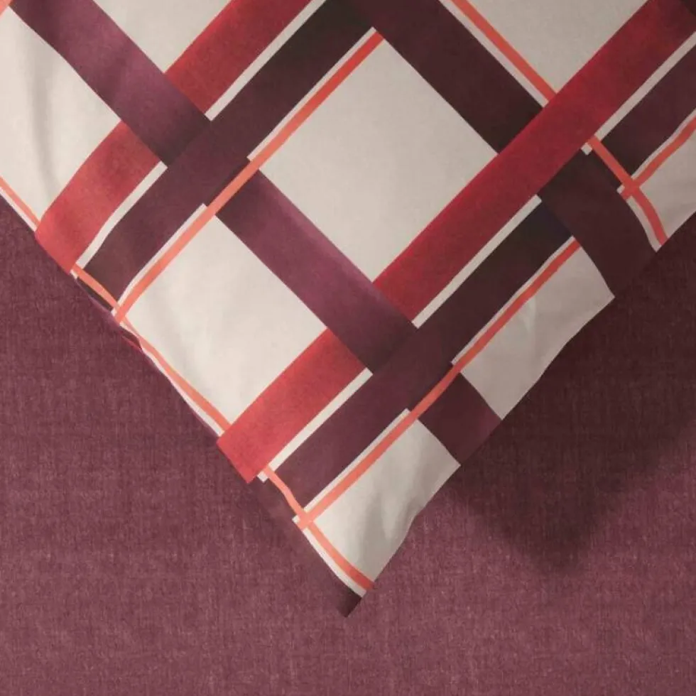 Completo lenzuola Bassetti matrimoniale in cotone CHECK R1