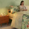 Completo Lenzuola matrimoniali Bassetti in cotone FLOWER GATE 41