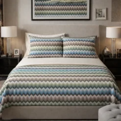 Completo lenzuola matrimoniale Missoni Home Bert 170