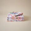 Completo lenzuola matrimoniale in raso finissimo 260x300 Rose