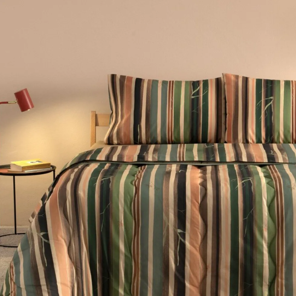 Completo lenzuola singolo Bassetti Grove V1 | 100% cotone