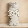 Completo Letto Matrimoniale Spezia Palm Tree | Greige Neutro
