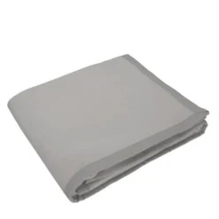 Coperta LANA Vergine Matrimoniale SOMMA ORIGAMI Fumo