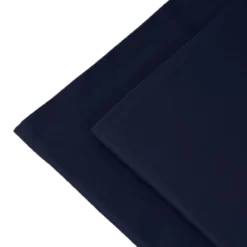 Coppia di Federe in raso puro cotone RARUS 200TC CHARME Blu