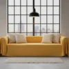 Copridivano copritutto RARUS telo Panama 260x300 cm - senape