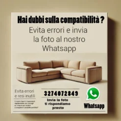 Copridivano 2 Posti grigio con Copriseduta Separata | Misura 125-170 cm