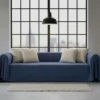 Copridivano RARUS Copritutto Telo Arredo Cotone 350x300 cm - Bluette