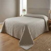 Copriletto primaverile piazza e mezza GABEL Chromo Skin grigio