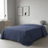 Copriletto Singolo Gabel Hugo Blu marino | Fresco Piquet Estivo