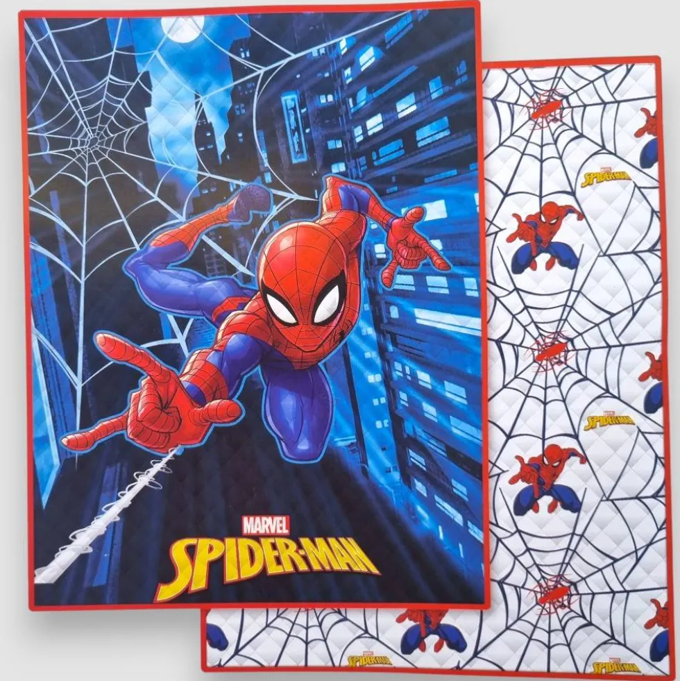 Copriletto Singolo Marvel Spiderman Trapuntato Primaverile