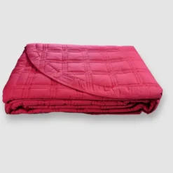 Copriletto TRUSSARDI matrimoniale ricamato Tidy ribes