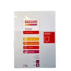 Coprimaterasso BASSETTI Mania impermeabile con angoli elastici