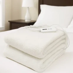 Coprimaterasso termico SCALDA SOGNI peluche coperta elettrica