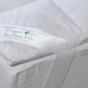 Coprimaterasso topper in piumino d'oca Carezza singolo 85x190 Cinelli