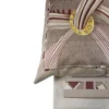 Copripiumino BORBONESE matrimoniale raso Rainbow bordeaux