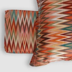 Copripiumino matrimoniale in raso 300 TC puro cotone - CHEVRON