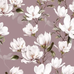 Copripiumino Matrimoniale Magnolia Cipria con Federe Bordo Elegante