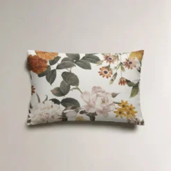 Copripiumino Matrimoniale MIRABELLO Flamish Bouquet sabbia