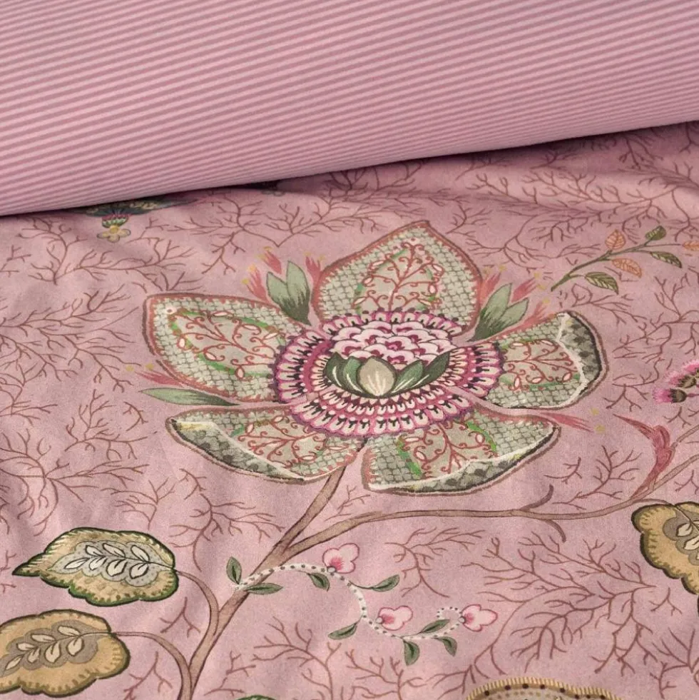 Copripiumone con federe Matrimoniale PIP STUDIO Mumbai Morning rosa