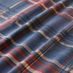 Copripiumone piazza e mezza Bassetti Kilt B2 scozzese turchese