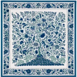 Copritutto Telo arredo BOCCADASSE Blu 250x260 Mezzero disegnato a mano