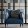 Cuscino arredo da divano 40x40 Missoni DINAMICO 160 antracite