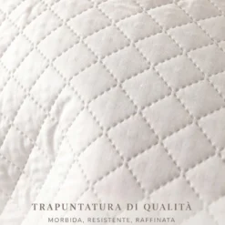 Cuscino letto Guanciale SOFT con fiocchi di Memory