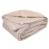 DAUNEX coprirete singolo in feltro antiscivolo con lacci 85x195