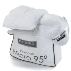 Daunex piumino Anallergico micro 95° Warm piazza e mezza maxi 200x220 bianco