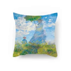 Fodera per cuscino arredo 45x45 La Passeggiata di Monet