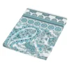 Granfoulard Telo Copridivano Fazzini Samarcanda Raso 300TC Azzurro 270x290