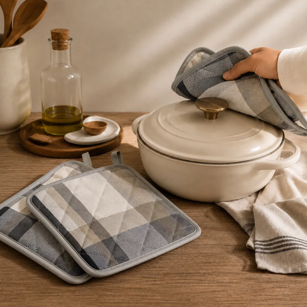 Idea Regalo Cucina: Coppia Presine Bossi Casa 1431 antracite