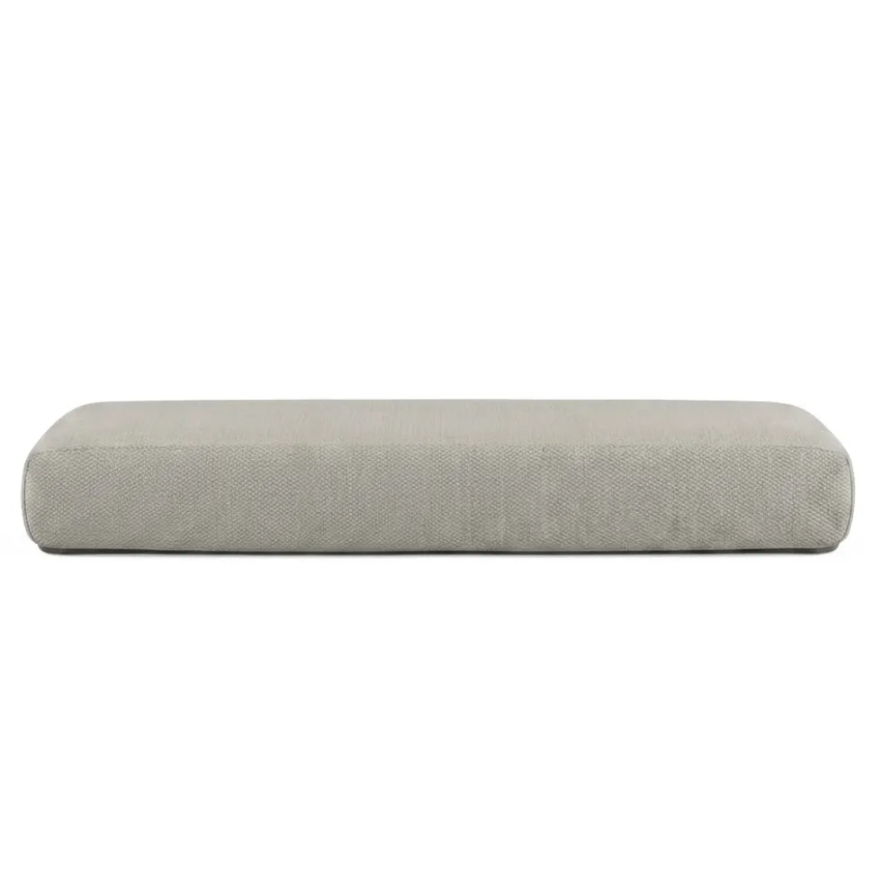 Kit Copridivano 3 Posti Genius grigio pietra con Copricuscino intero