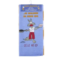 Kit 2x Strofinacci Eic-Pi 2 Kg - per una cucina allegra e scherzosa