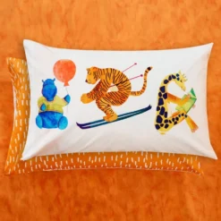 Lenzuola CIRCO BASSETTI singolo e piazza e mezza ZOO CIRCUS