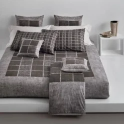 Lenzuola-copriletto matrimoniale Carrara MODULE geometrico