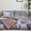 Lenzuola in cotone completo matrimoniale Igloo scozzese tartan