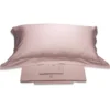 Lenzuola in raso matrimoniale Blumarine Lory Erica con strass