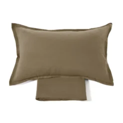 Lenzuola lino 100% e federe matrimoniale Soffio corda