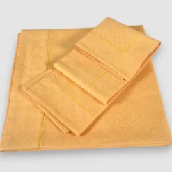 Lenzuola matrimoniale e federe Missoni Home JO 40 oro
